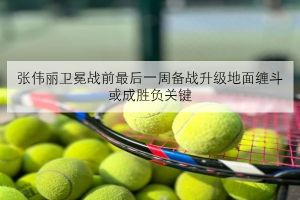 张伟丽卫冕战前最后一周备战升级地面缠斗或成胜负关键